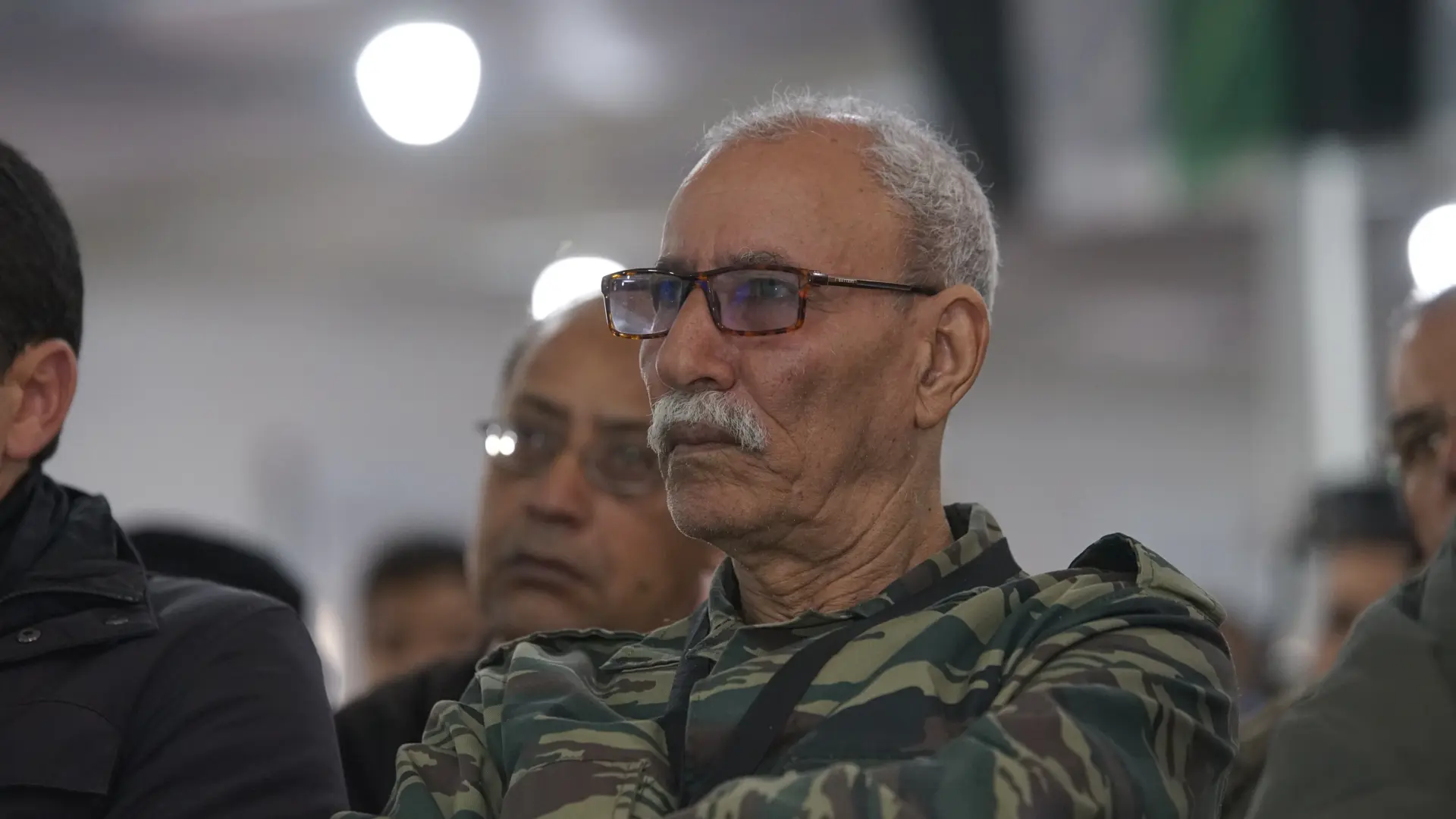 زعيم البوليساريو إبراهيم غالي
