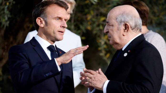 ماكرون وتبون في قمة G7