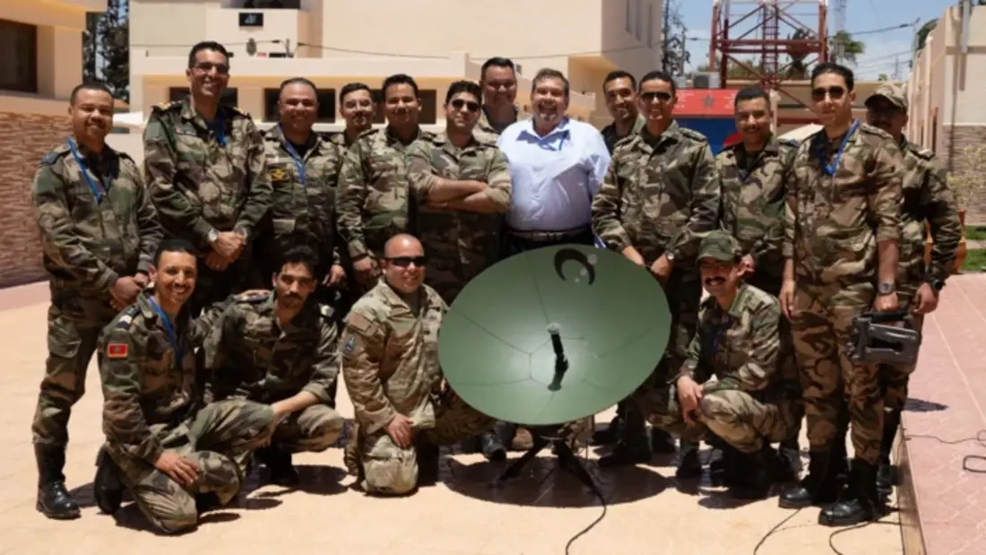 تدريبات القوات المسلحة الملكية في مجال الفضاء والحرب الكهرومغناطيسية