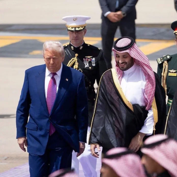 الرئيس الأميركي دونالد ترمب وولي العهد السعودي الأمير محمد بن سلمان